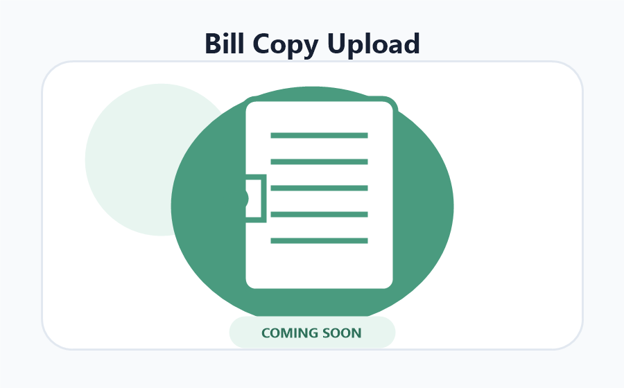 Bill Copy Upload feature illustration
