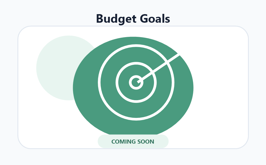 Budget Goals feature illustration