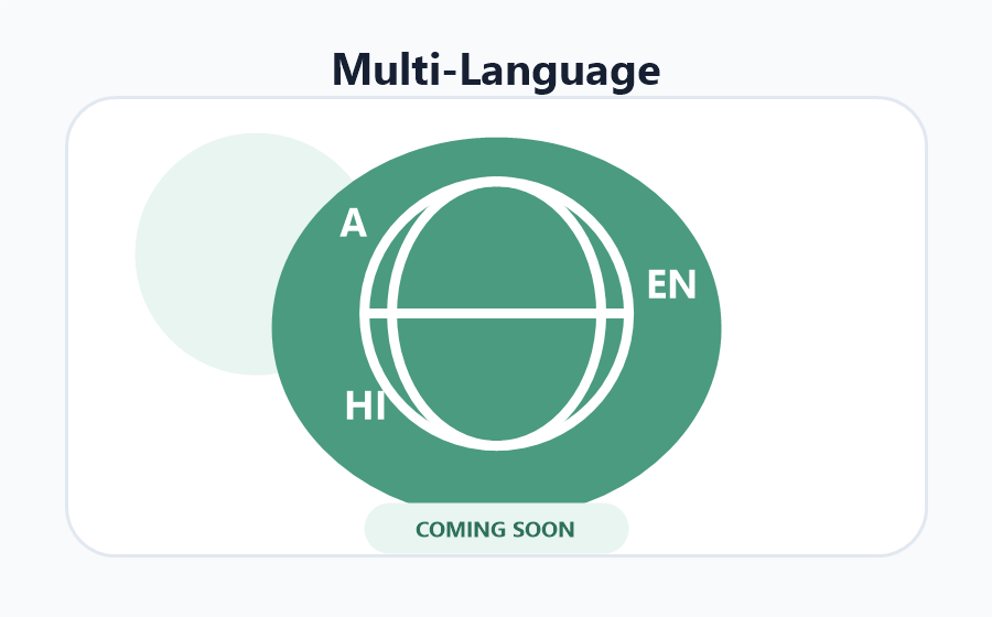 Multi-Language feature illustration
